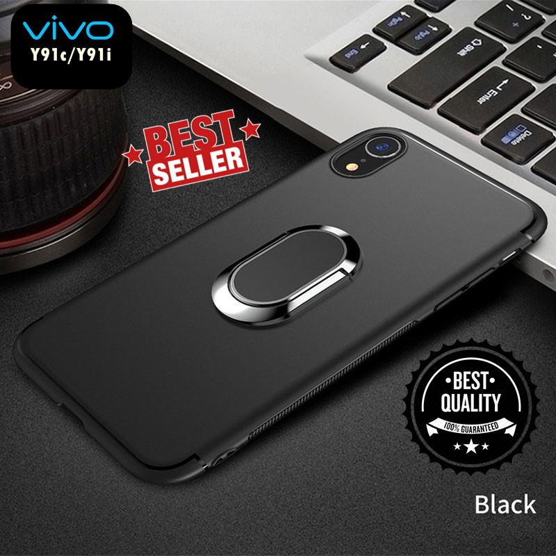 Case Vivo Y91c Y91i Y1S RING BRACKELET Slim Matte TPU Softcase Casing
