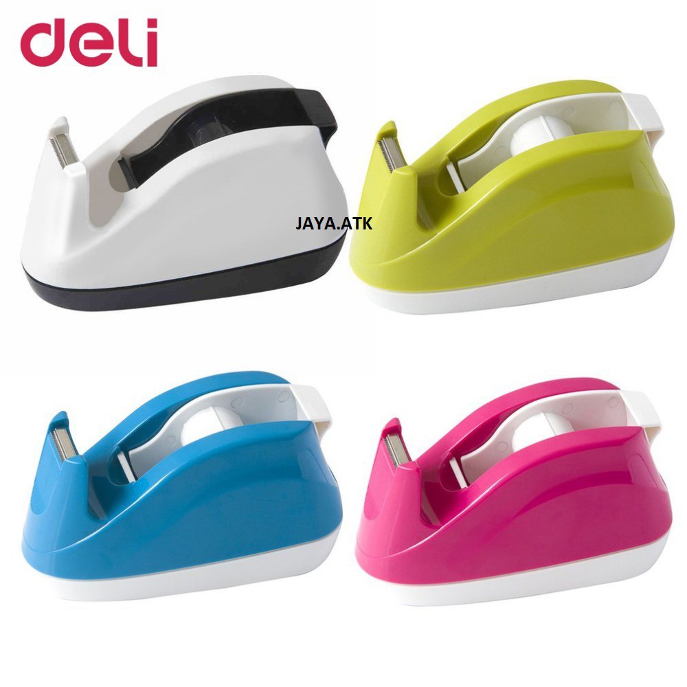 

TAPE DISPENSER TEMPAT ISOLASI SOLASI KECIL TAPE CUTTER PEMOTONG SOLATIP SOLASI DELI 808 WARNA LUCU