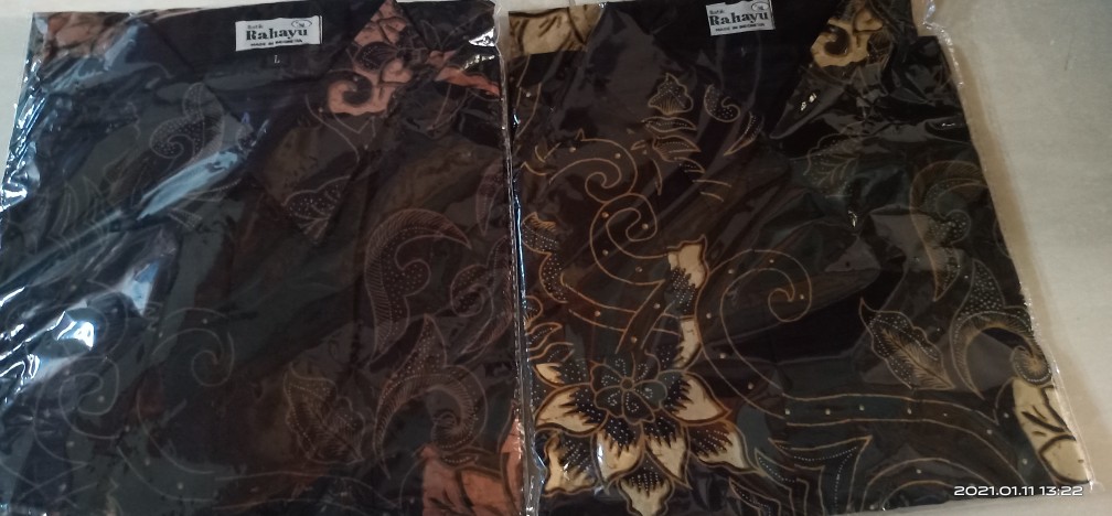 Mliwis Kemeja Batik Pria Lengan Panjang Full Furing Katun Halus Sragenan