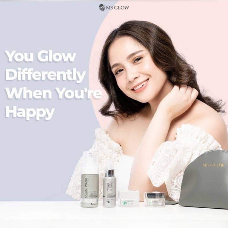 SKIN CARE PAKET WAJAH MS GLOW BEAUTY
