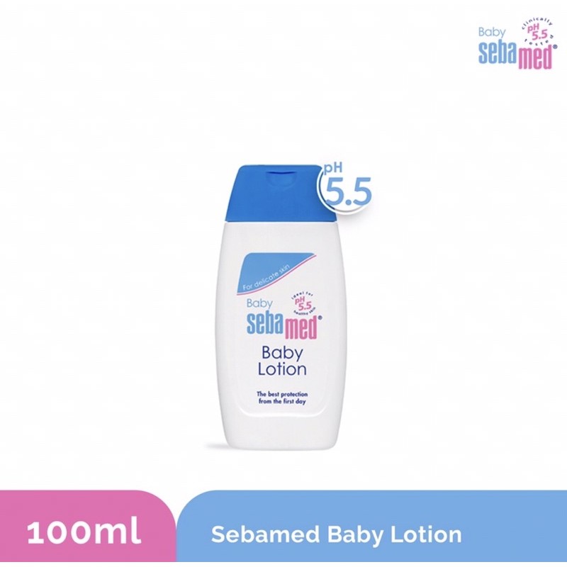 Sebamed baby lotion 100 ml &amp; 200 ml ( menjaga kulit bayi tetap lembut )