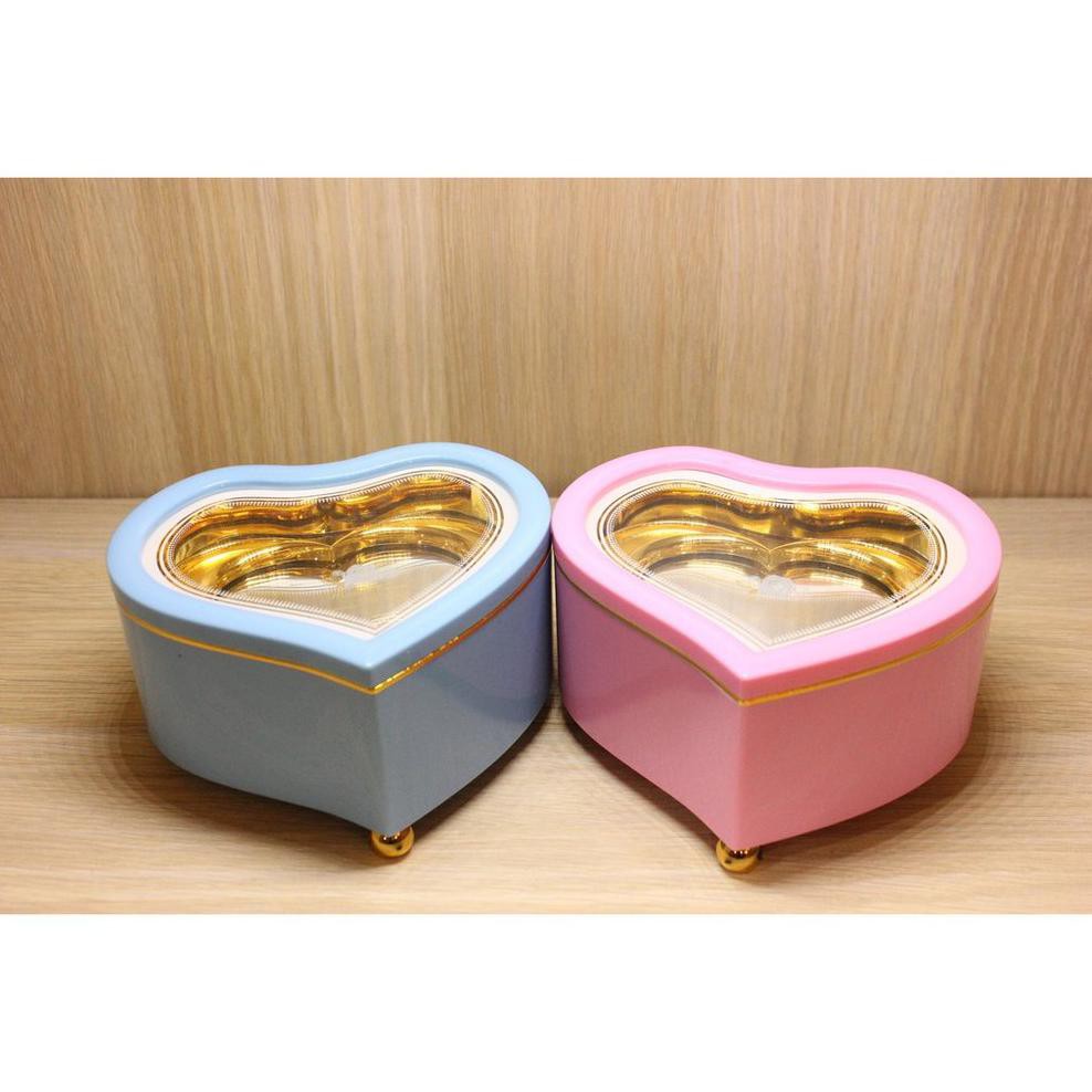 LJA Kotak Musik Music Box Love Balet Balerina