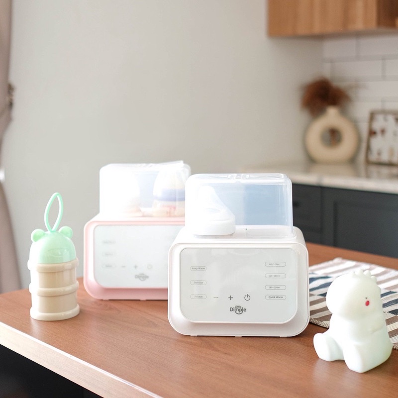 Little Dimple Smart Warmer Bottle Pemanas Susu Asi Bayi Steril Botol Bayi Kado Bayi Lahiran Newborn