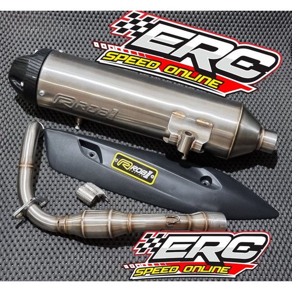 KNALPOT ROB1 PCX 150 STAINLESS