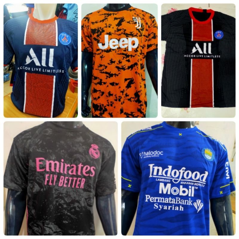 BOLA CLUB  VARIANT  UTAMA TERBARU LENGAN PENDEK