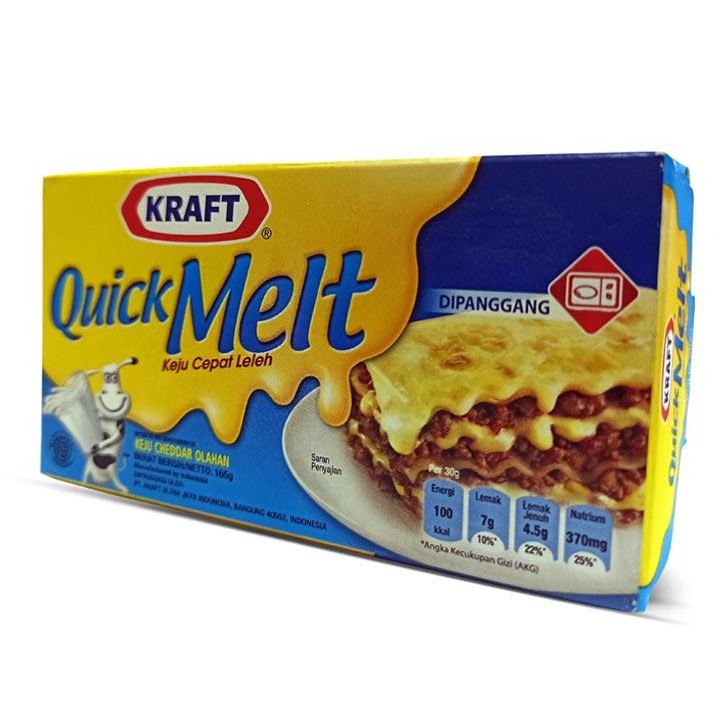 

Keju Kraft Quick Melt 165 gr