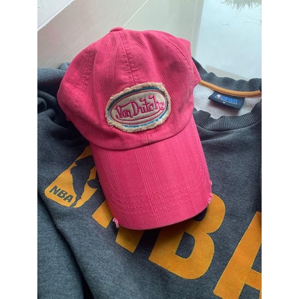 preloved Von Dutch Hat in pink y2k cute pinterest style