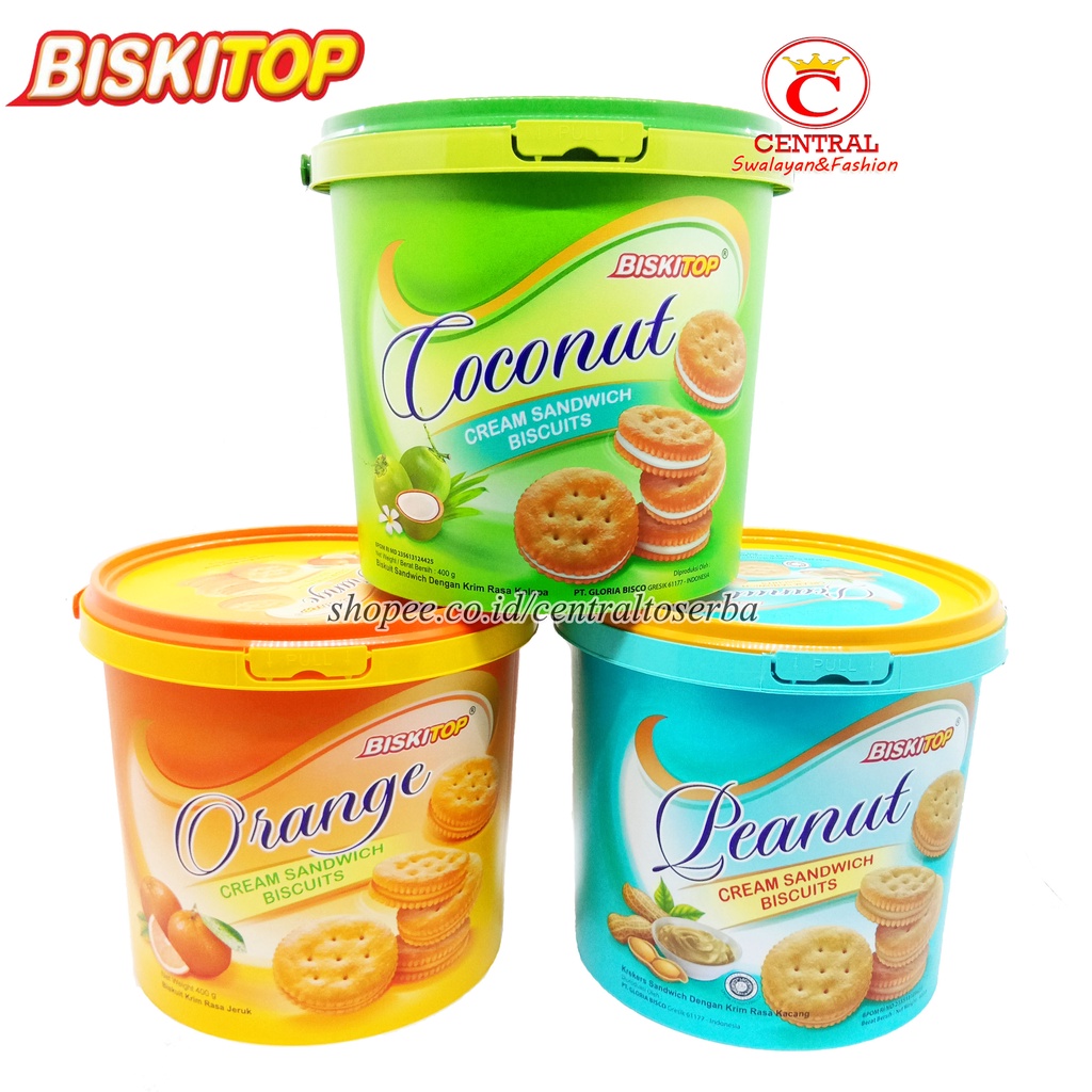 BISKITOP BUTTER COOKIES 370/centraltrenggalek