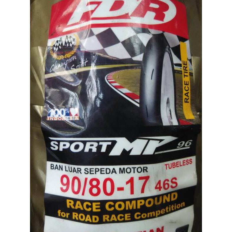 Ban Motor FDR 90/80-17 Soft Compound MP 96 Ring 17 Original Tubeless