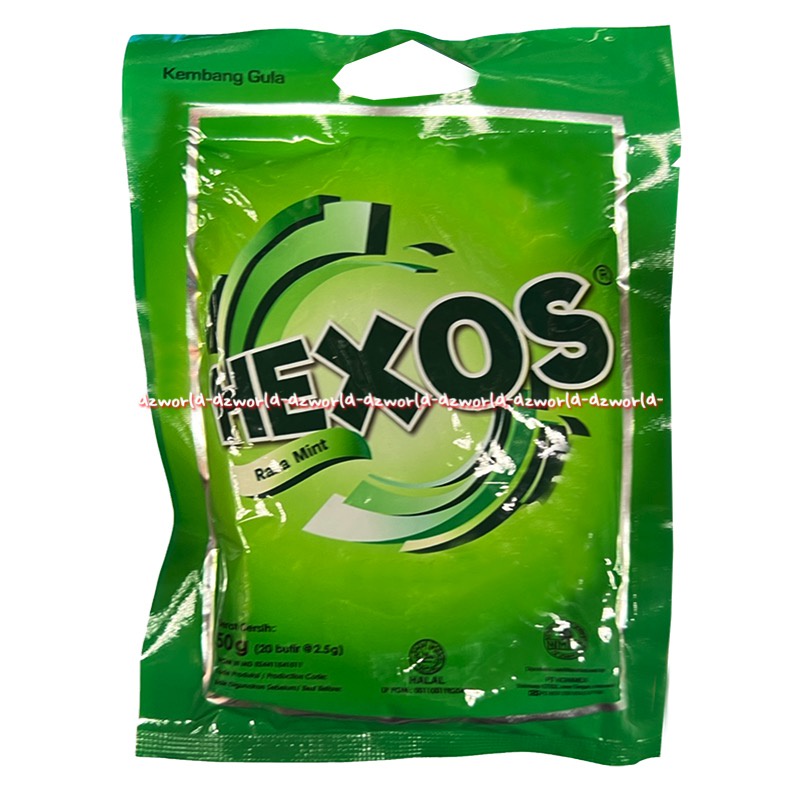 

Hexos Rasa Mint 50gr Permen Mint Heksos Kembang Gula Hexxos