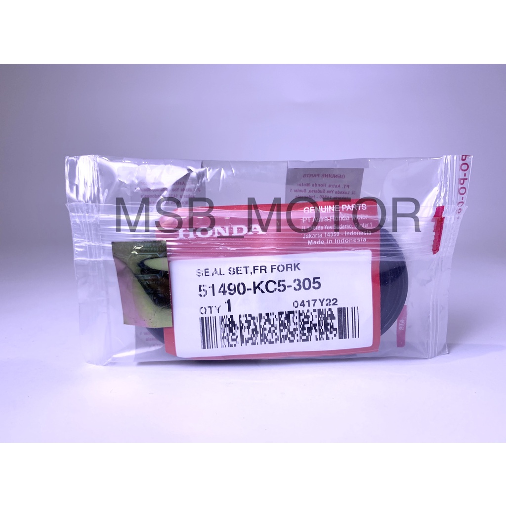 Karet Seal Shock Depan AHM ORIGINAL TIGER CB150R CBR150 MEGAPRO VERZA