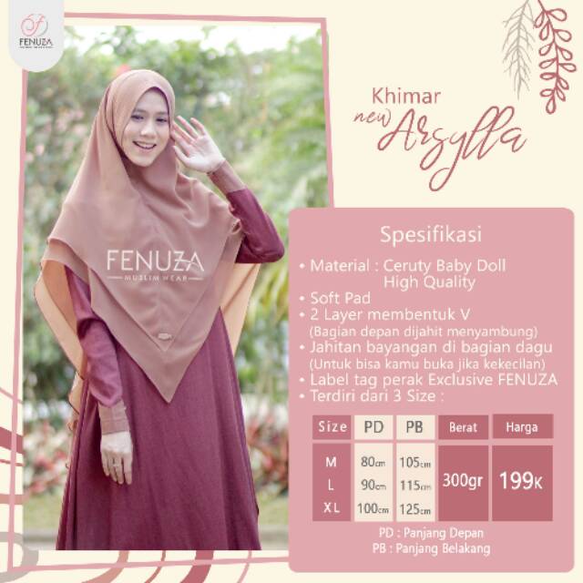 Fenuza - Khimar Arsyila