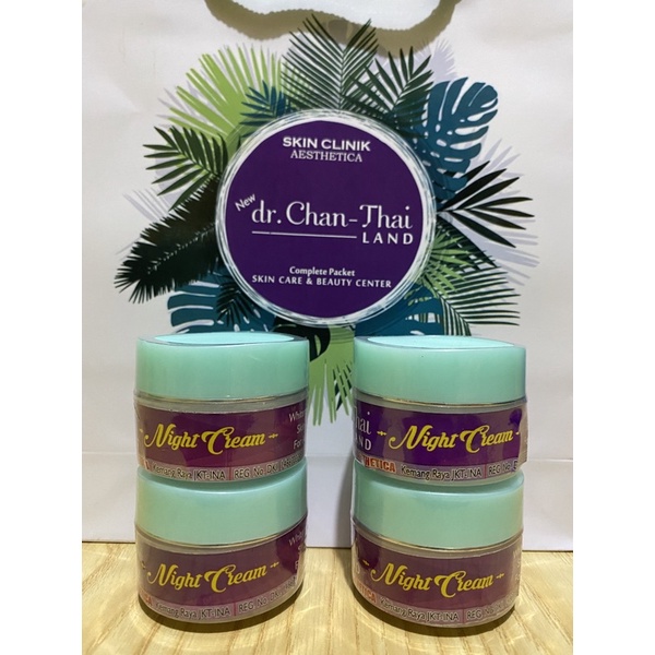PROMOOOO Night Cream / Cream Malam Dr Chan thailand
