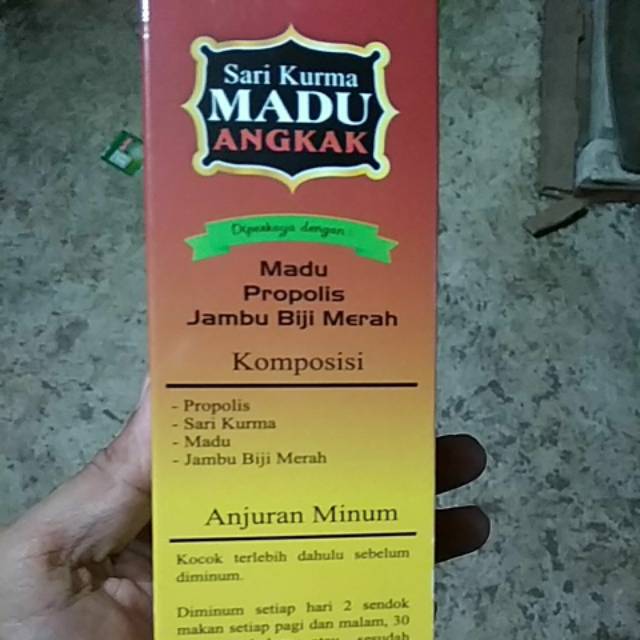 Sari kurma madu angkak 470gr | sari kurma angkak | sari kurma untuk DBD