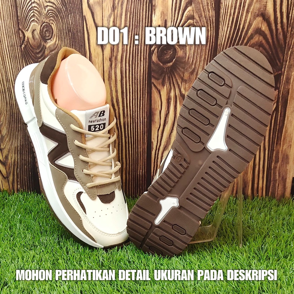 Sepatu Sneakers Cowok Import Keren Kekinian D01 SPTSP