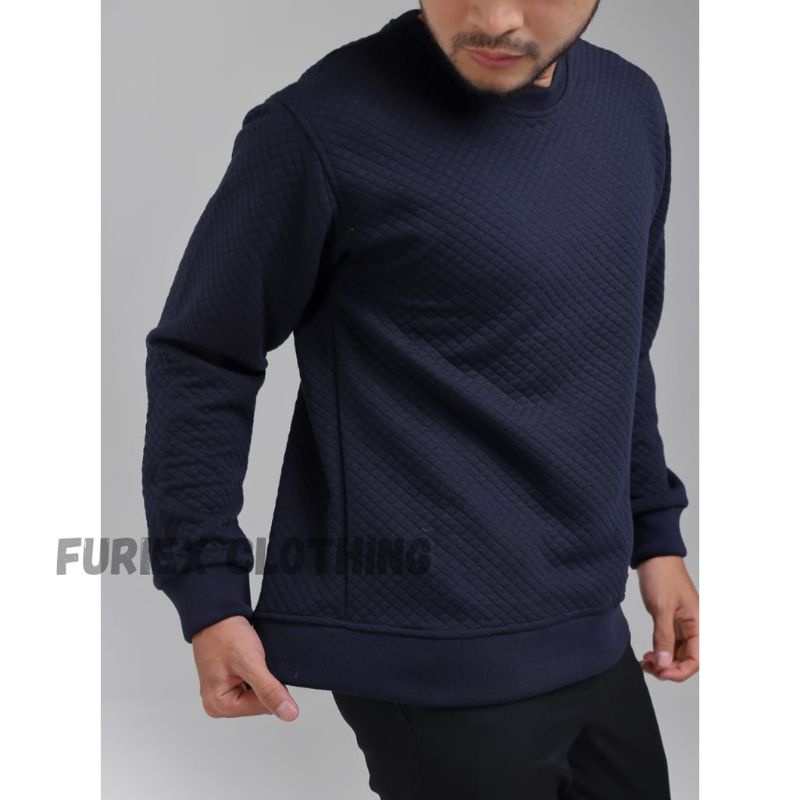 SWEATER COMFY CREWNECK BASIC POLOS | COMFY CREWNECK | JAKET PRIA KNIIT