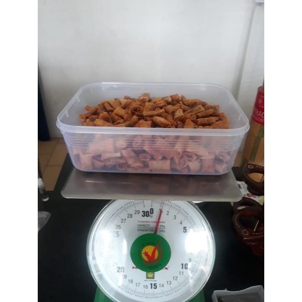 

SUMPIA UDANG kurang lebih 1 Kg/ kemasan standing pouch 20x29 + free dus + bubble wrap..Varian Original KITA SELALU CEK BARANG SEBELUM PACKING ..Selamat Berbelanja guys :.