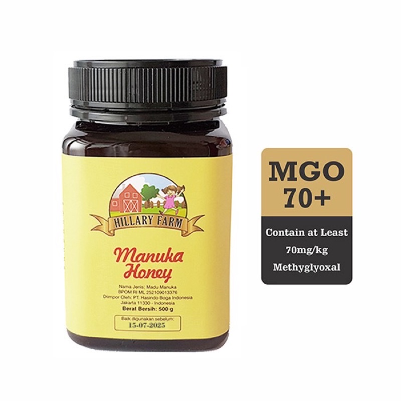 

HILLARY FARM MANUKA HONEY 500g