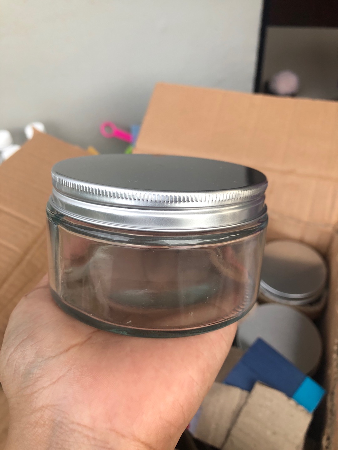 Jar 250ml /jar Kaca /toples Kaca Pendek (min.6pcs)