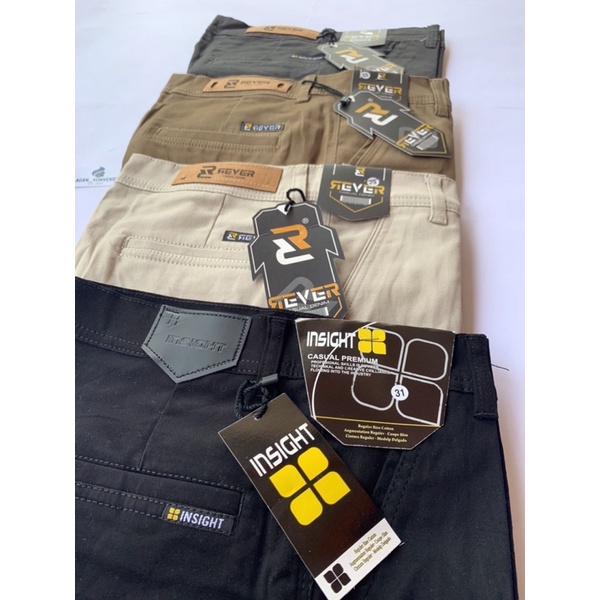 CELANA CHINO PENDEK PRIA ORIGINAL