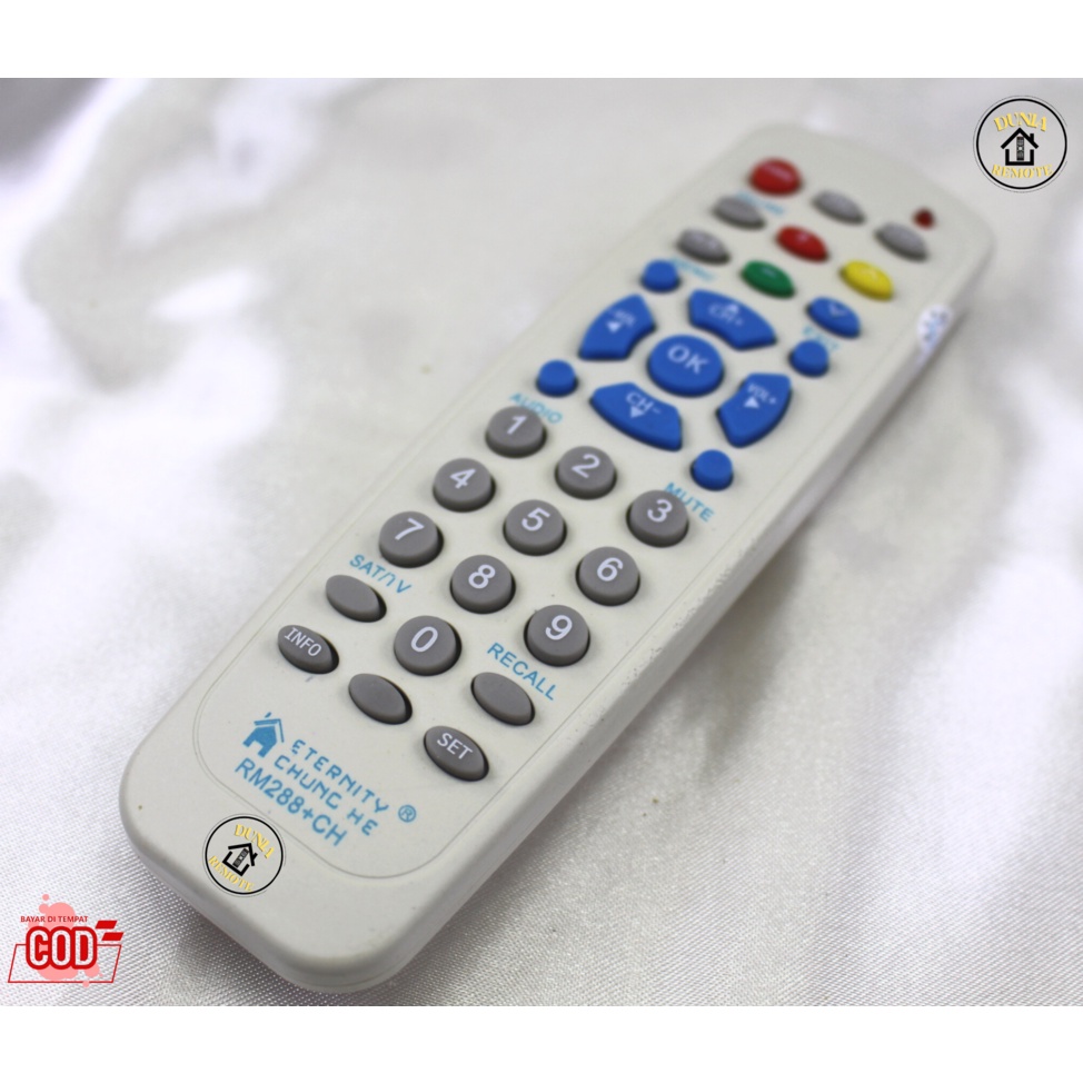 Remot / Remote RECEIVER Digital DVB PARABOLA MULTI MPEG2 288