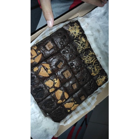 

Fudgy brownies