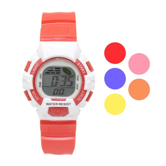 JAM TANGAN PRIA WANITA RUBBER STRAP - FINX 492