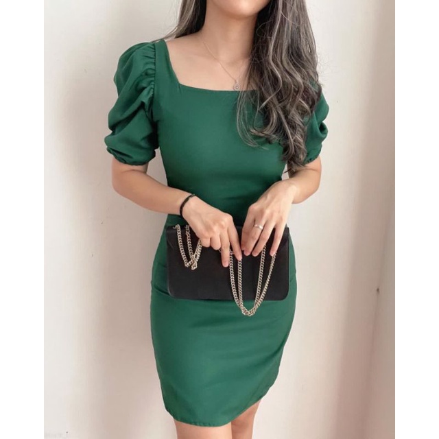 (ABLECOUTURE) 8-630 MINI DRESS WANITA | DRESS A-LINE | DRESS BODYCON | DRESS KOREA | KOREAN DRESS | 