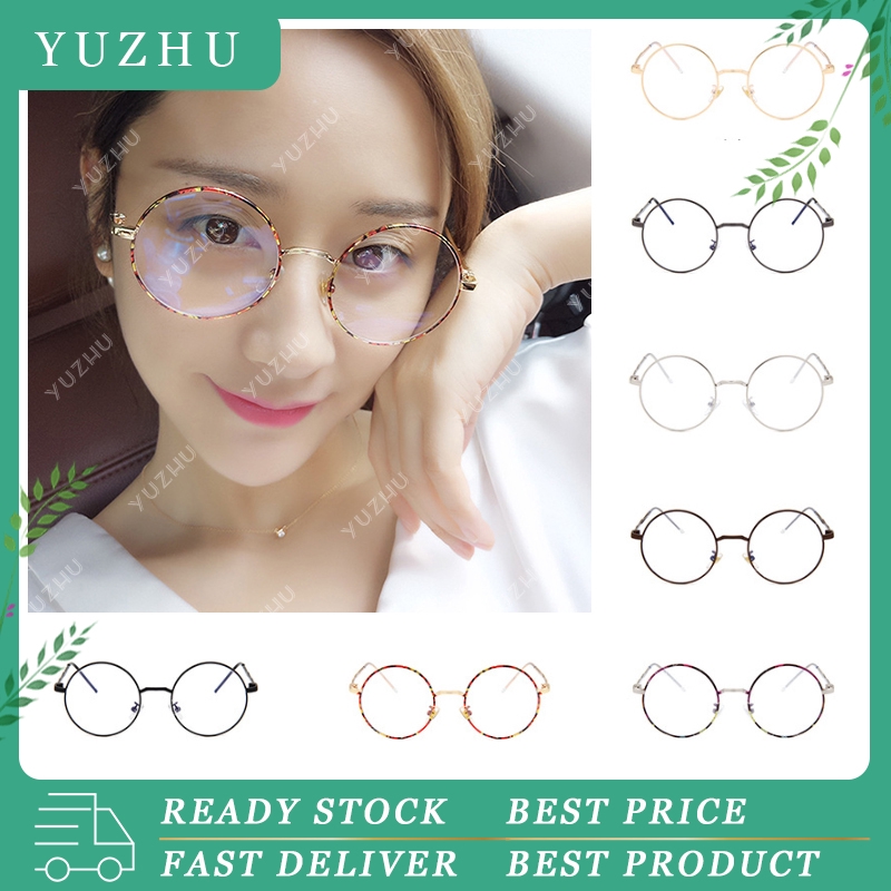 (YUZHU) Ready Stock Kacamata Wanita Kacamata Antiradiasi Kacamata Optik