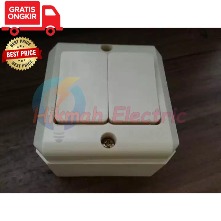 Saklar Bright-G Double / Seri OB