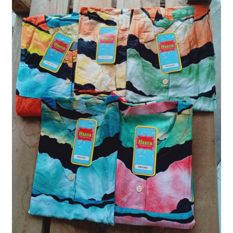 Termurah-Daster Murah Solo-Daster Payung Nemo Motif Abstrak-Bahan Katun Viscose Nyaman Dipakai
