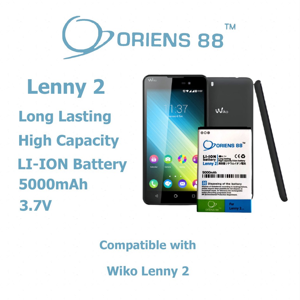 Baterai Batre Battery Double Power Wiko Lenny 2