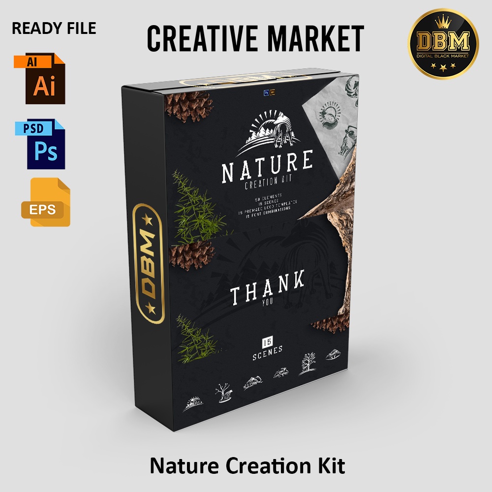 Nature Creation Kit - Vector Designs