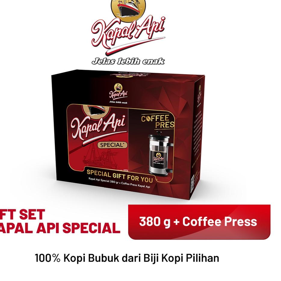 

⚡iap Kirim/KAPAL API Special 380 Gift Box Free Coffee PressKAPAL API Special 380 Gift Box Free Coffee Press/termurah se indonesia