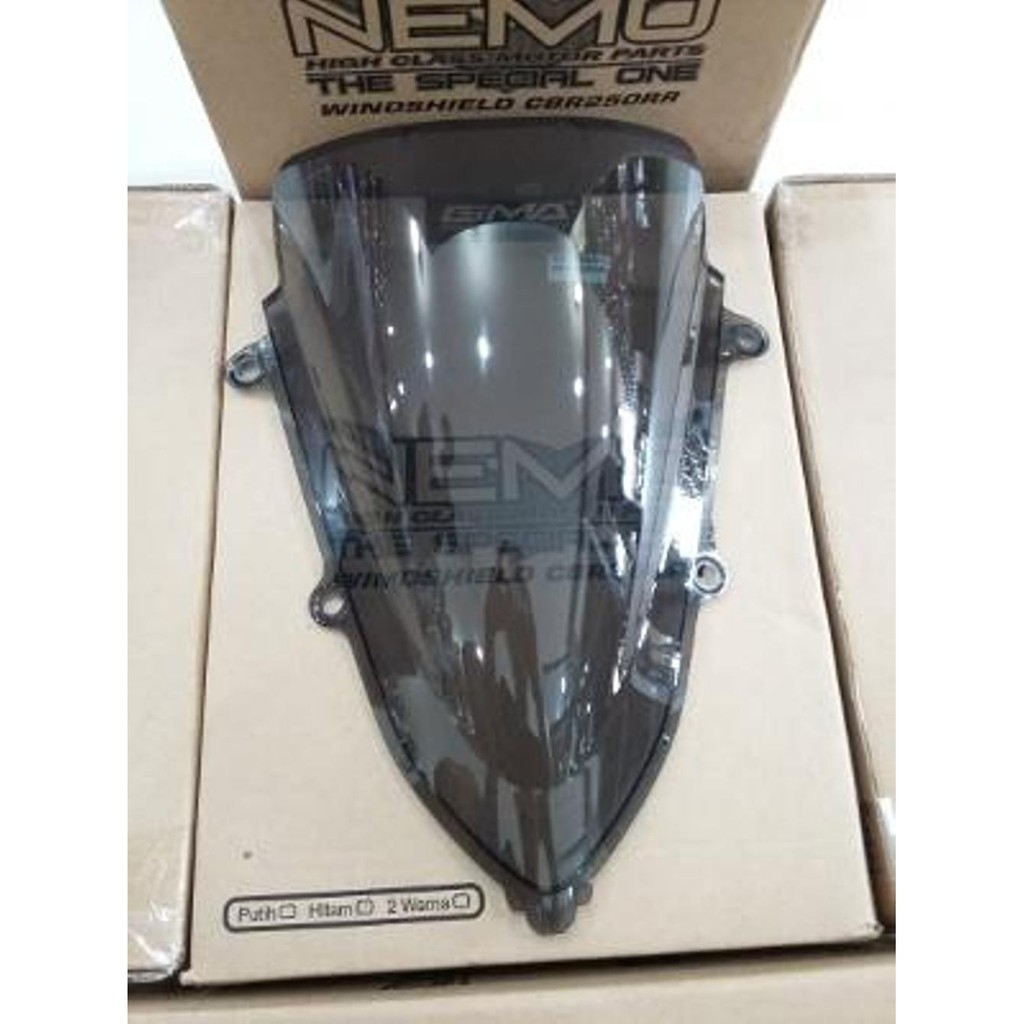 Windscreen Cbr 250rr Nemo Windshield Cbr 250rr Visor Cbr 250rr Smoke Nemo