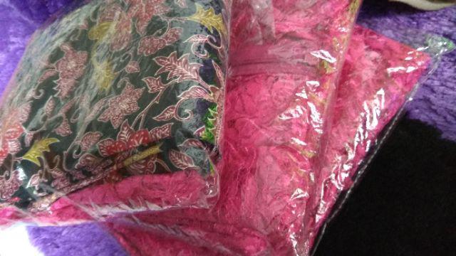 Long Cape Brukat / Kebaya Pesta/ Cape Brokat