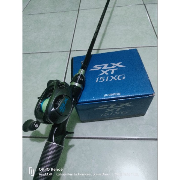 Set BC Shimano SLX XT 151XG & Rod like new