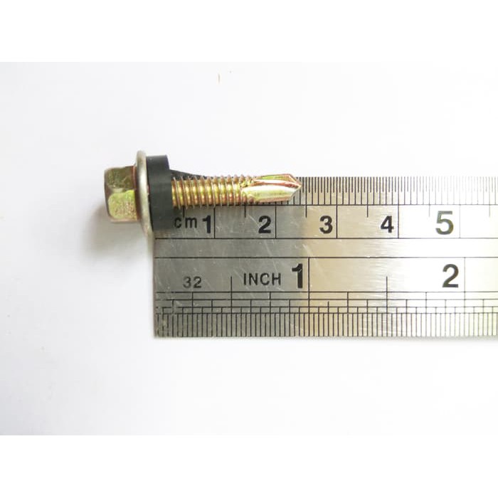 Baut Roofing M5 x 25 Baut / skrup / sekrup / roofing halus / ruping Atap