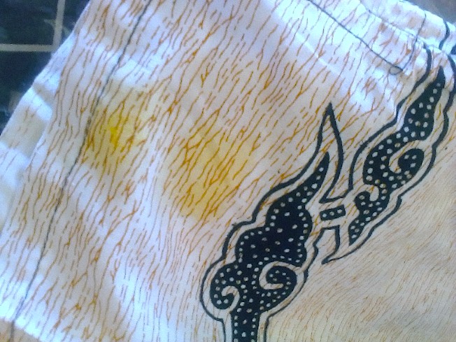 Batik Pria Solo Kemeja Hem Batik Sogan Lengan Pendek M L Xl