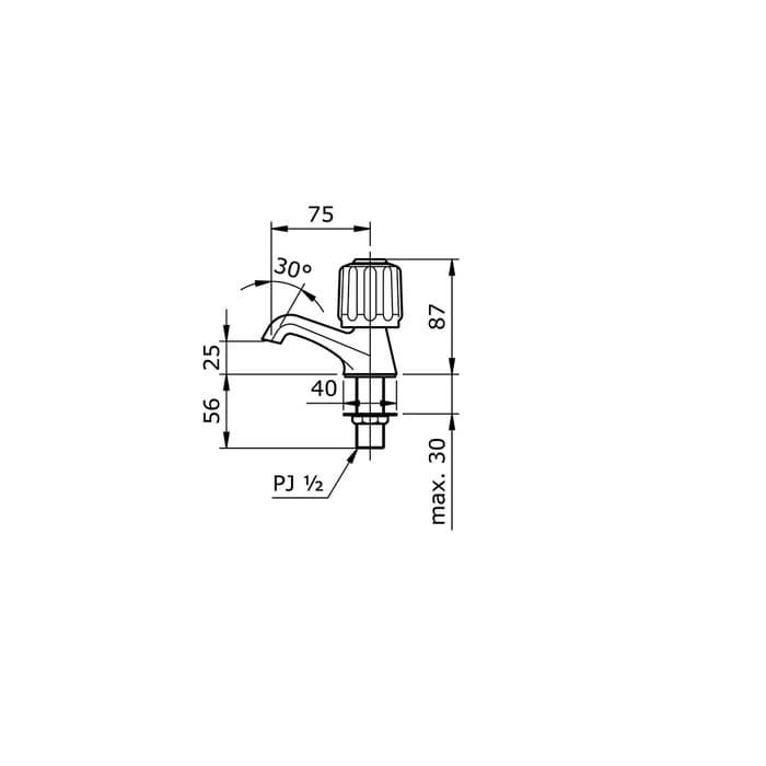 T.Lillie - Kran Westafel Toto T205Mb/Keran Wastafel Toto T 205 Mb