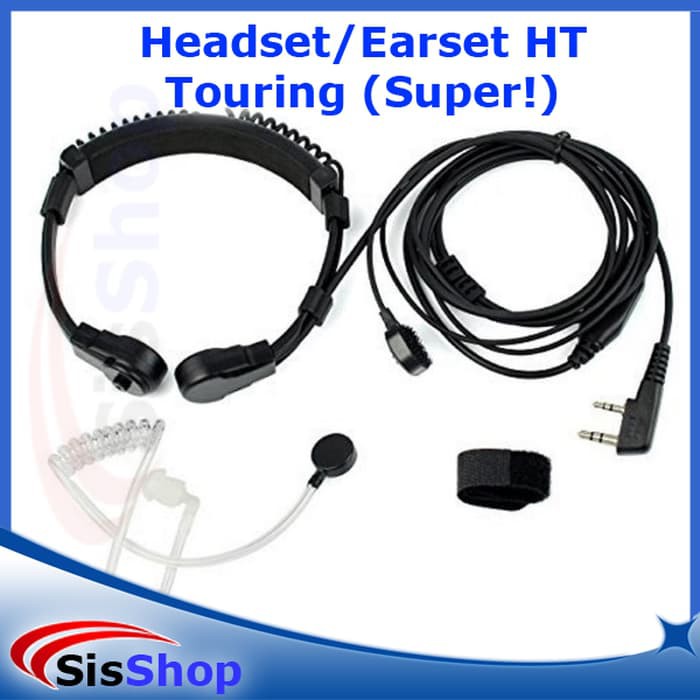 Audio - Headset - Jbl Headset Kualitas Super Headset Ht Throat Mic Touring Ht Baofeng Weierwei