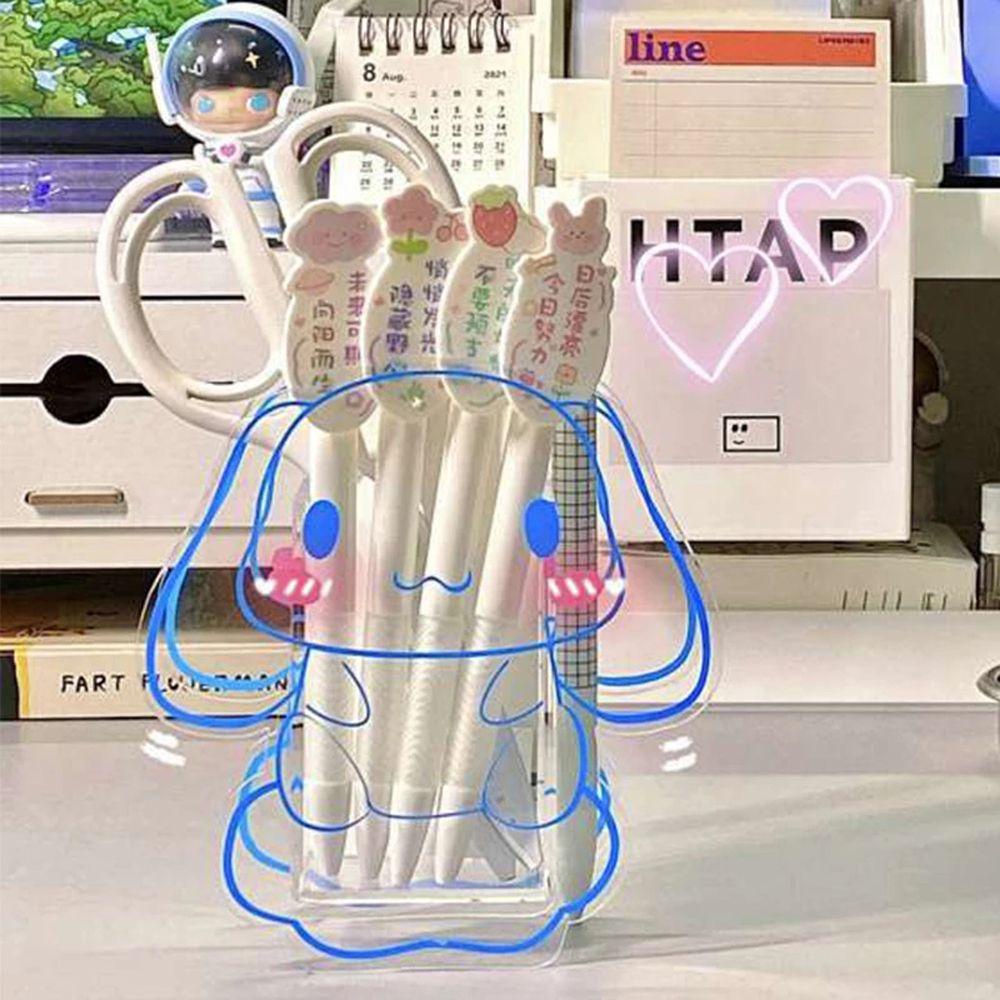 Lanfy Tempat Pensil / Brush Makeup Motif Anime My Melody / Cinnamoroll Bahan Akrilik