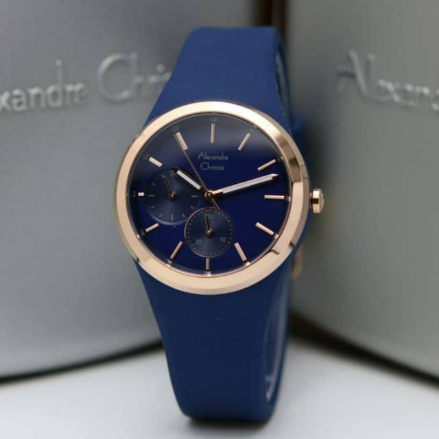 ALEXANDRE CHRISTIE AC2663 BIRU RUBBER