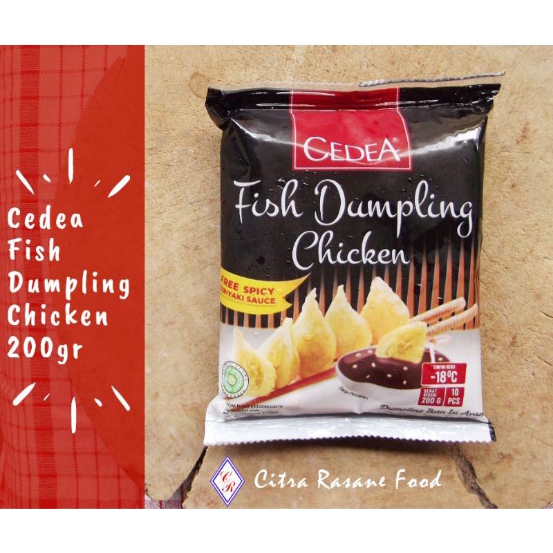 

Cedea Fish Dumpling Chicken 200gr