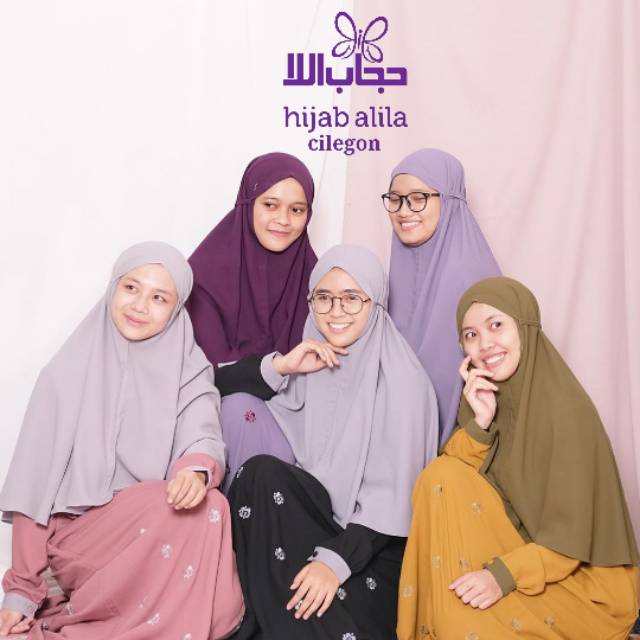 GAMIS SET JASMINE BORDIR By Hijab Alila Dress syar'i set terbaru