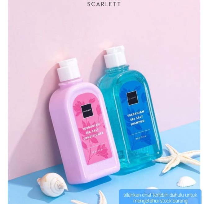 SCARLET WHITENING SHAMPO &amp; CONDITIONER / KONDISIONER PERAWATAN RAMBUT