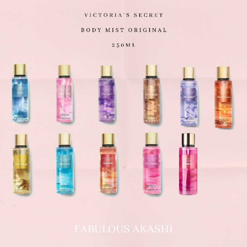 VICTORIA SECRET VS VICTORIA'S SECRET BODY MIST ORIGINAL