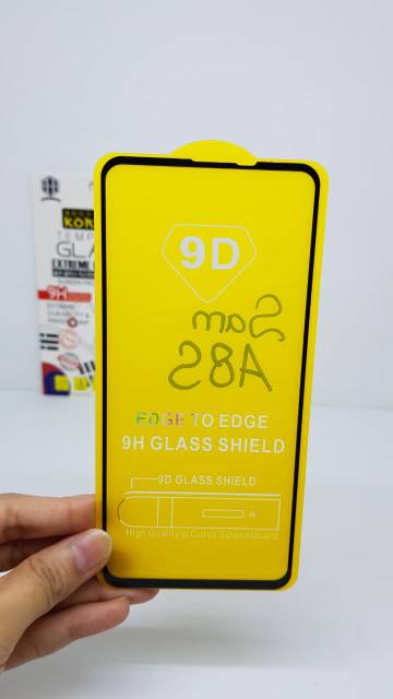 KOREAN Tempered Glass Samsung A8S 6.4&quot; FULL SCREEN TG 5D Samsung A9 Pro 2019 FULL GLUE Anti Gores Kc