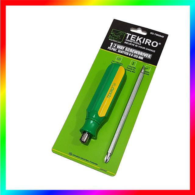 OBENG 2 ARAH TEKIRO 2 WAY SCREWDRIVER