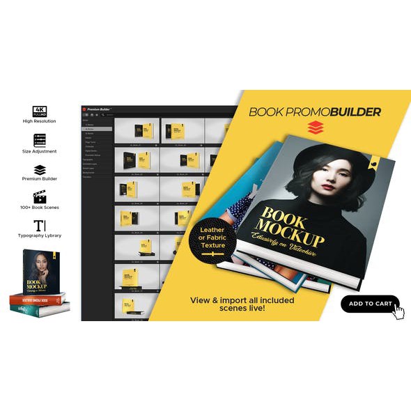 Premium Builder - Book Promo Builder - After Effect (Extension)